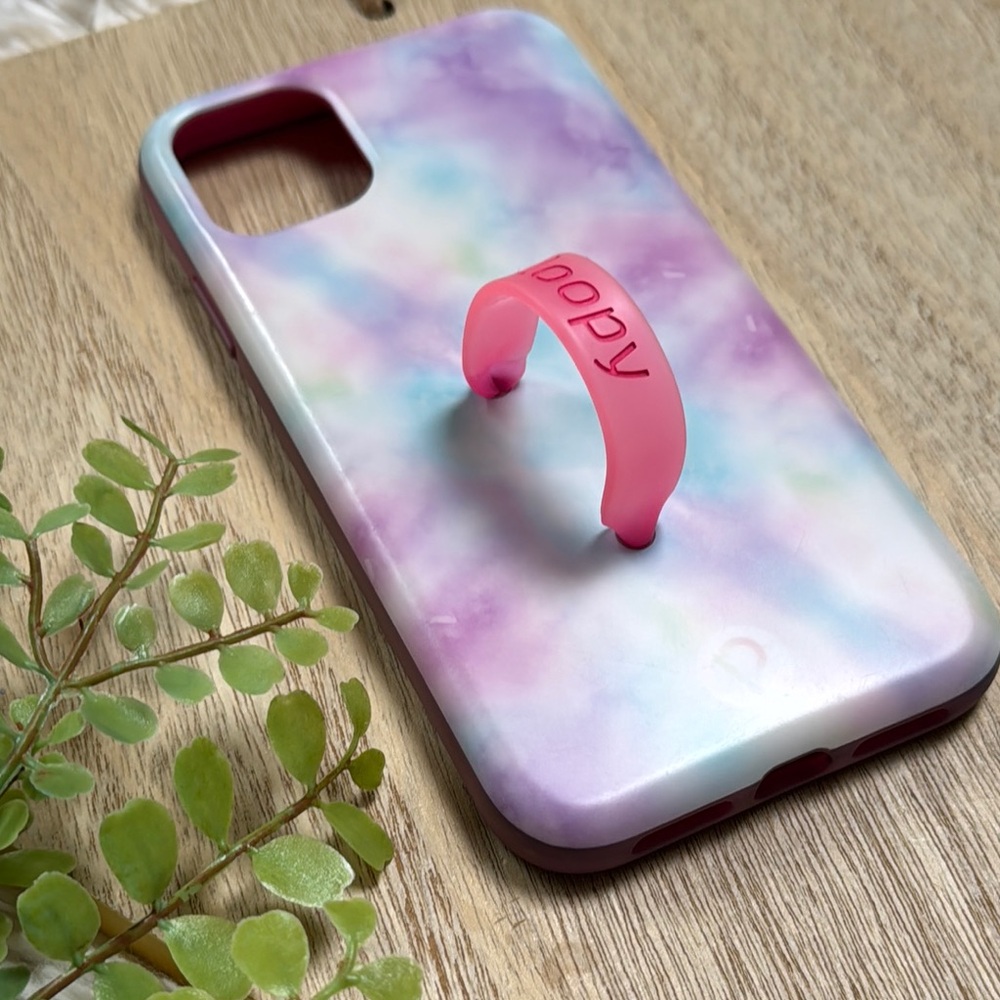 🎉HP🎉 Loopy Case Tye Dye iPhone 11 Case 💗 Purple Pink & Blue - Picture 6 of 12